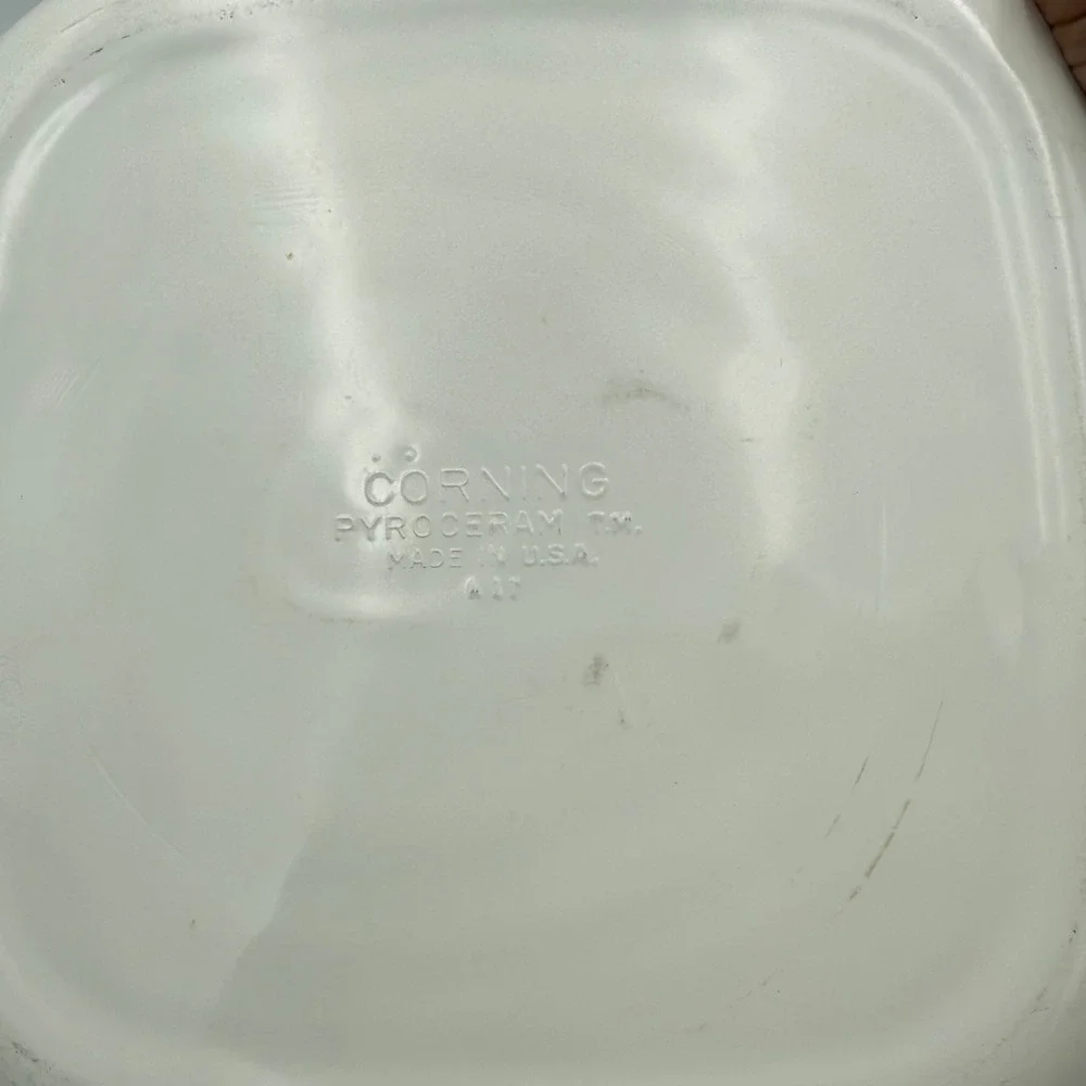 Vintage Corning Ware Cornflower Blue Pyroceram Casserole Dish with Lid A-10 USA